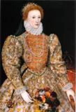 The death of Queen Elizabeth I