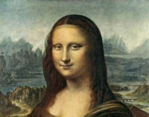 Leonardo da Vinci Paints Mona Lisa