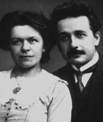 Albert and Mileva divorced
