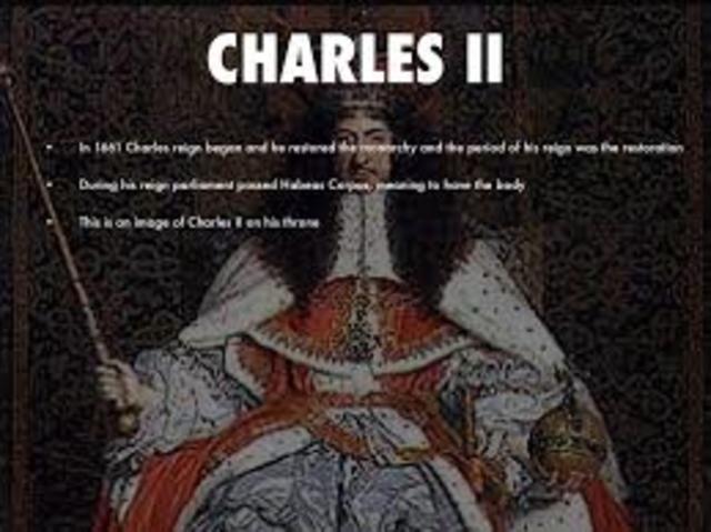 Charles II Habeas Corpus passed