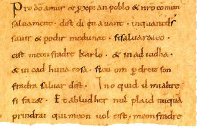 La naissance du roman du d'oîl et du d'oc