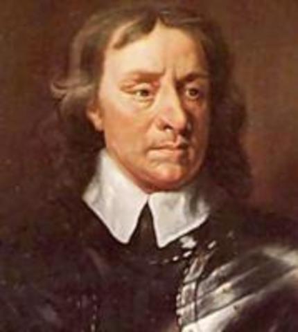 Oliver Cromwell ruled England