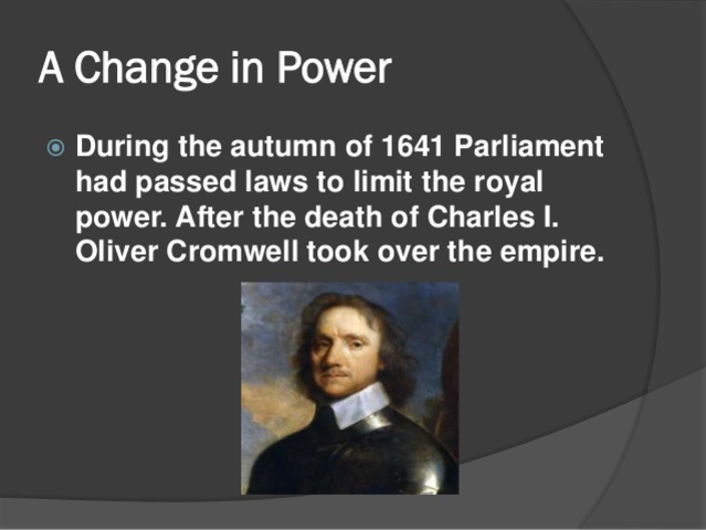 Autumn of 1641 laws