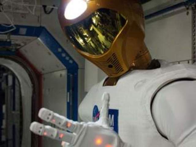 Robot humanoide utilizado astronauta.