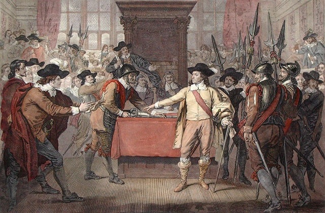 Charles I Dissolves Parliament