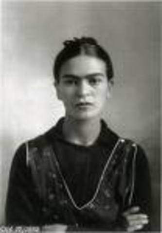 Frida Kahlo was born in Mexico City