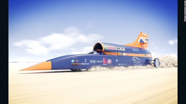Land speed record broken.