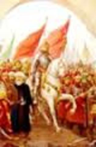 Ottomans conquer Constantinople