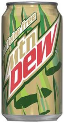 cafeine free mountain dew