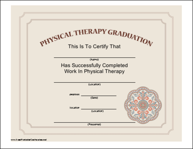 get a degree in physical therapy