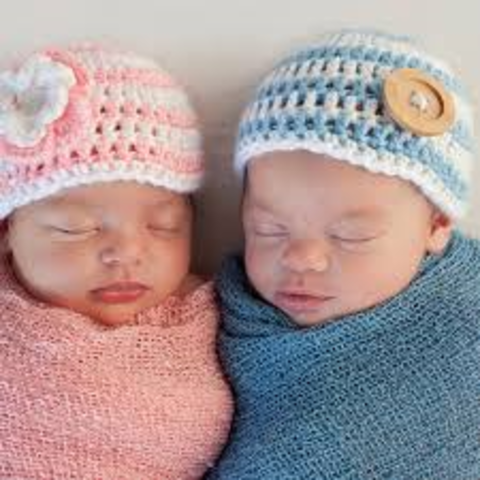 have 1 girl and 1 boy