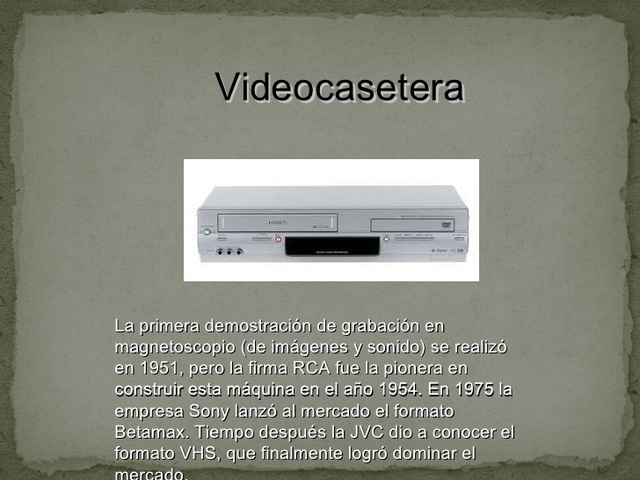 Videocasetera