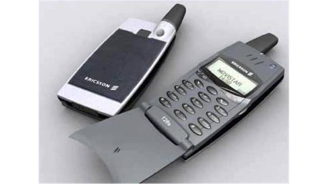 The ericsson T28 was the slimmest and smallest phone in its time period.