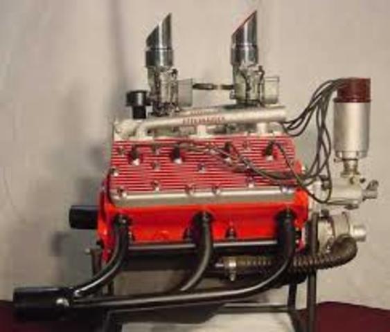 Ford creates the flathead V8 engine.
