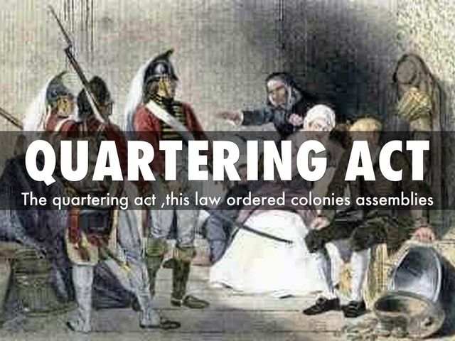 Quatering Act