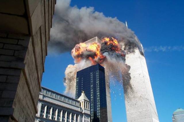 9:03 AM: Flight 175 crashes into the South Tower