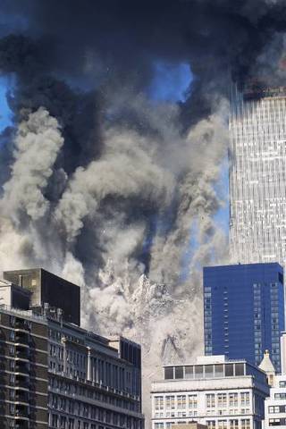 9:59 AM: The south tower collapses