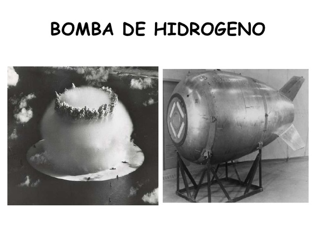 La primera bomba de hidrógeno