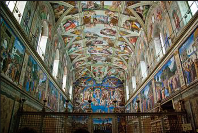Se comienza a pintar la Capilla Sixtina