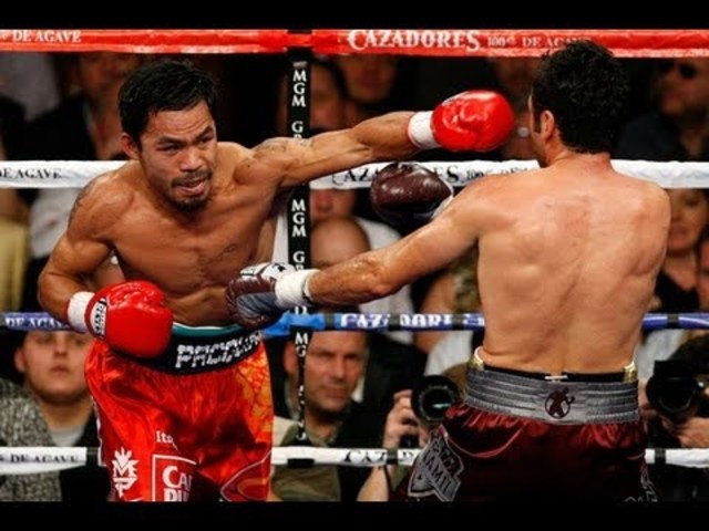 Oscar De La Hoya VS Manny Pacquiao