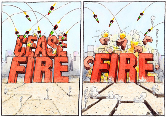 Egypt Calls For a Cease Fire