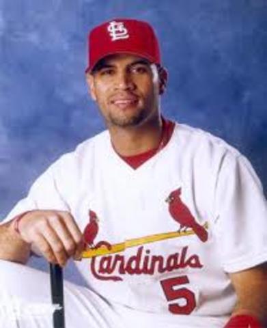 Albert Pujols-famous for
