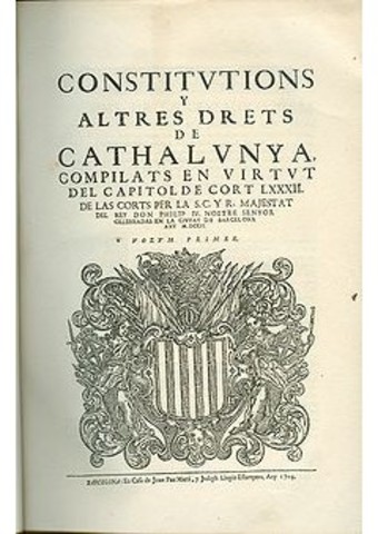 L’arxiduc Carles jura les Constitucions catalanes i és coronat rei