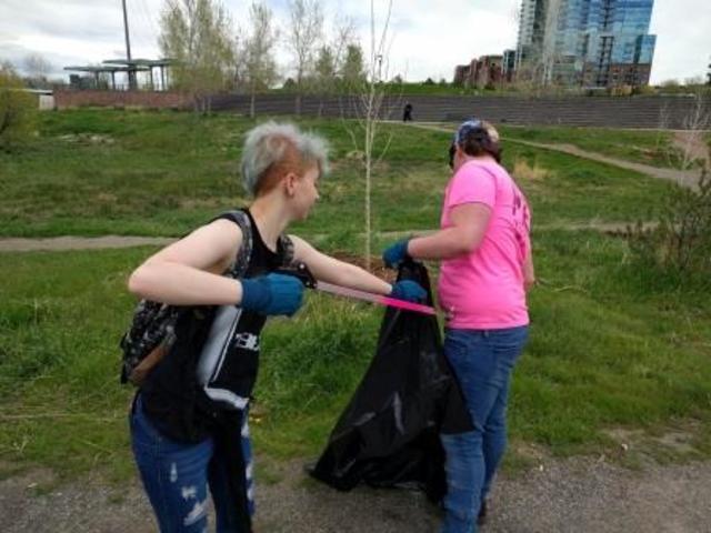 Colorado AIDS Memorial Grove Clean-Up