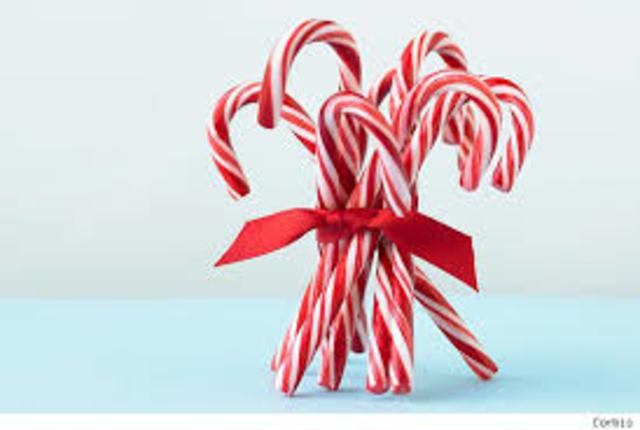 In 1919, a candymaker made candy canes