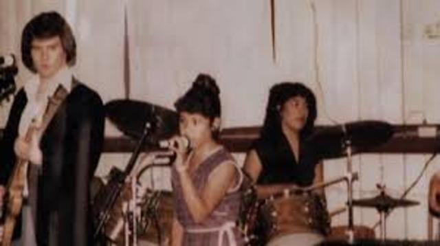 Cuando ella comenzó a cantar