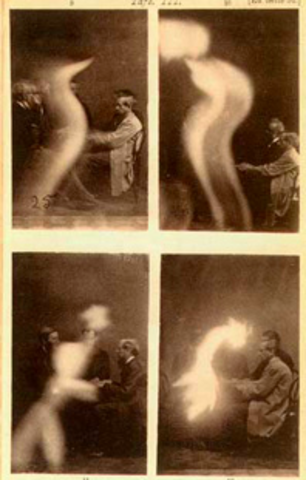 Recreación de fotografía de espíritus