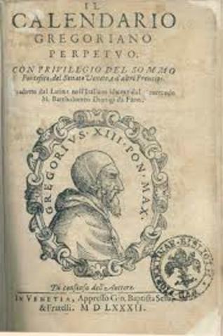 Calendario Greogoriano