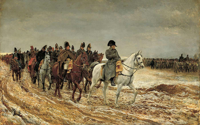 Napoleon lands in France