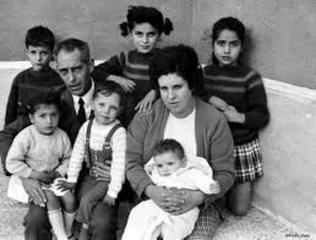 La familia en los 60