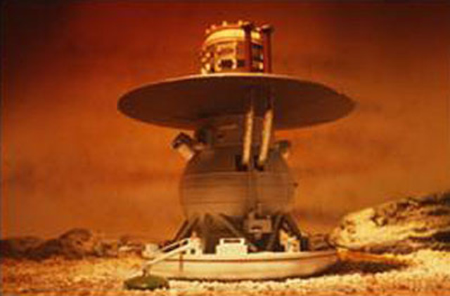 Primer nave en aterrizar sobre Venus