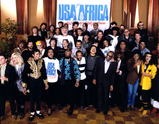 USA for Africa: "We are the World"