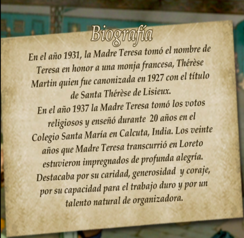 Toma el nombre de Teresa de Calcuta