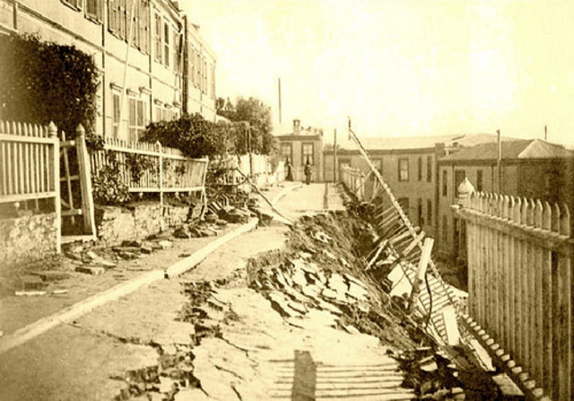 Terremoto en Valparaíso Chile 1906