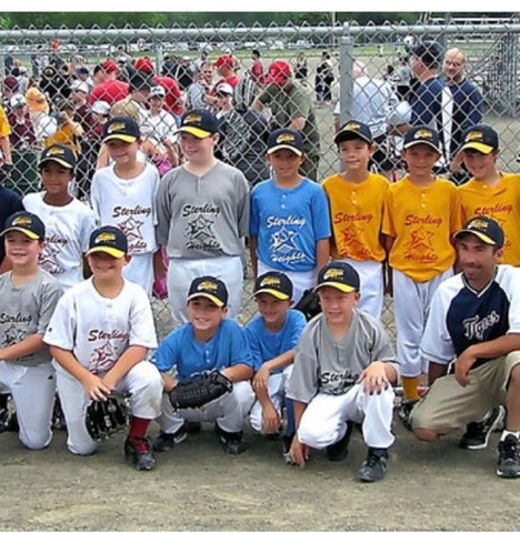 First baseball game.