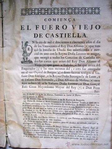 Fuero viejo de Castilla