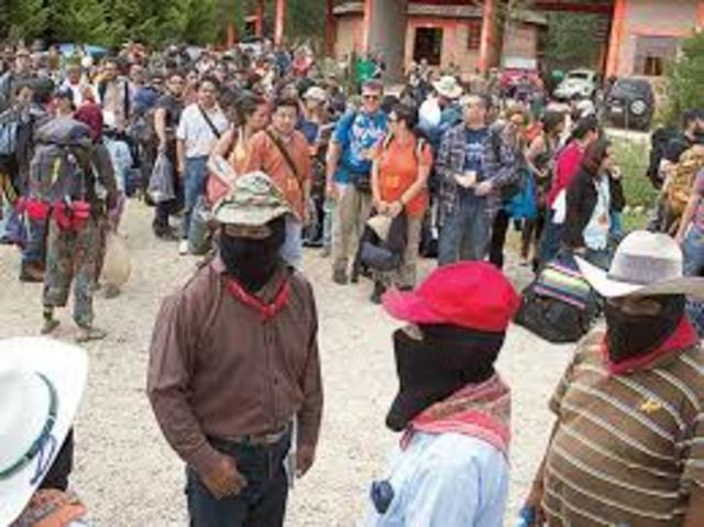 Se crean los cinco Caracoles zapatistas