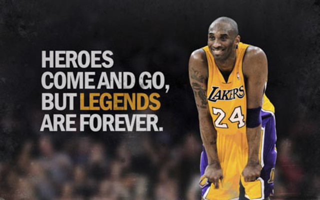 Hero's Come And Go, But Legends are Forever