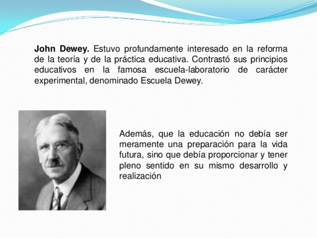 jhon Dewey y Robert Thorndike