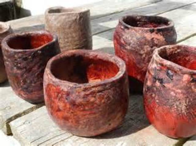 Pottery found in Choris