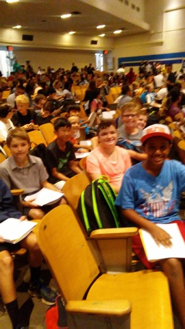 First day middle school