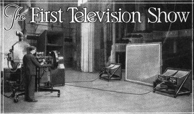 PRIMERES EMISSIONS de TV MECÀNICA a Anglaterra