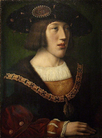 Charles, son of Joanna of Castile, becomes king of Spain in March 1516