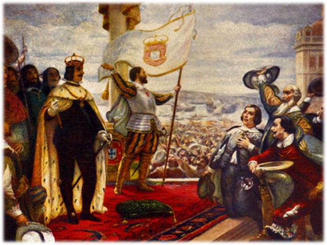 1640: 'Restauração da Independência portuguesa', Portugal recovers its full sovereignty