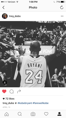 The day Kobe Bryant retired