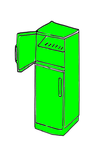 refrigerador moderno